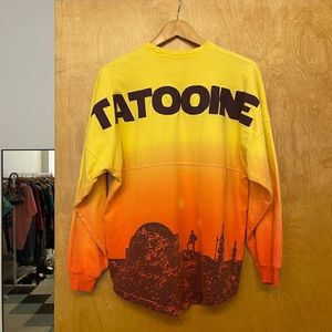 Star Wars Disney Parks Tatooine Spirit Jersey Twin Suns XS